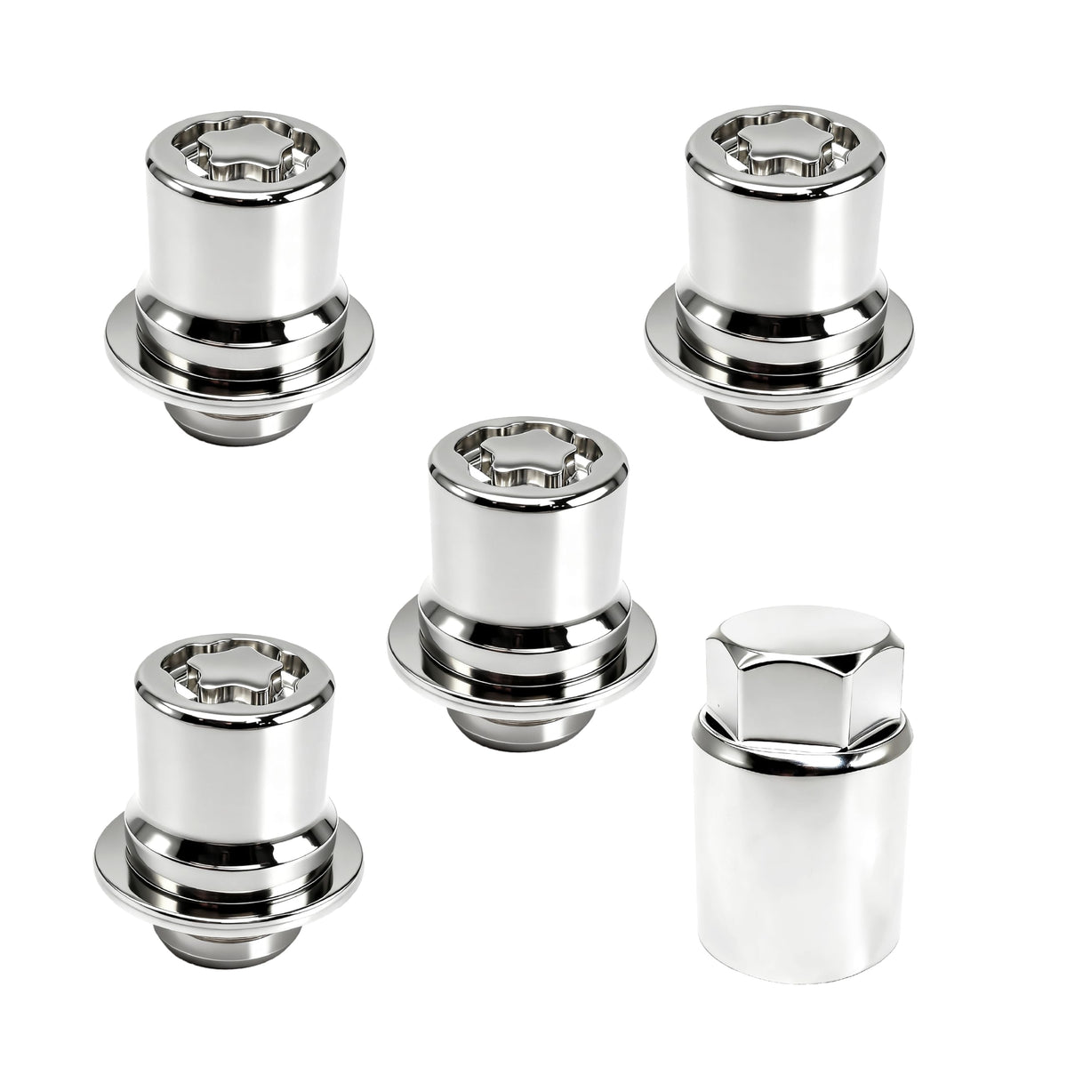 DPHXF Wheel Lock Lug Nuts M12 x 1.5, Anti-Theft Kit - SKU 004141