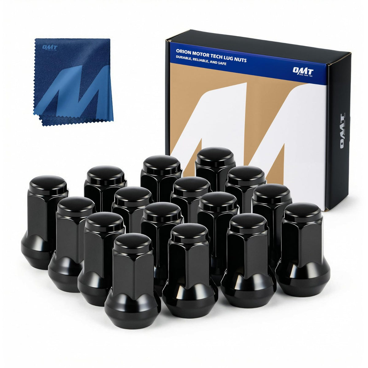 Orion Motor Tech 3/8"-24 Lug Nuts (16pc) - SKU 018840