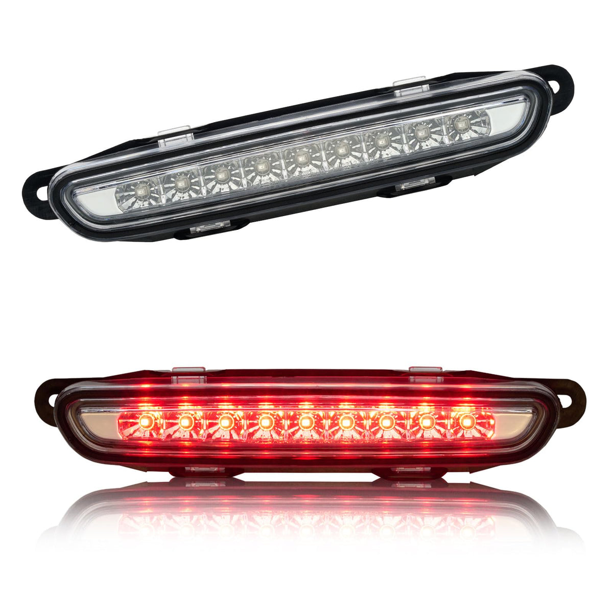 3rd Brake Light for 2006-2010 Dodge Charger - LED, Clear Lens