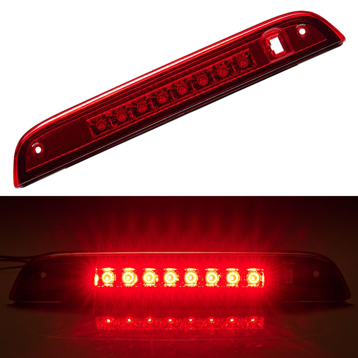3rd Brake Light for 2007-2017 Jeep Patriot - LED, Red Lens