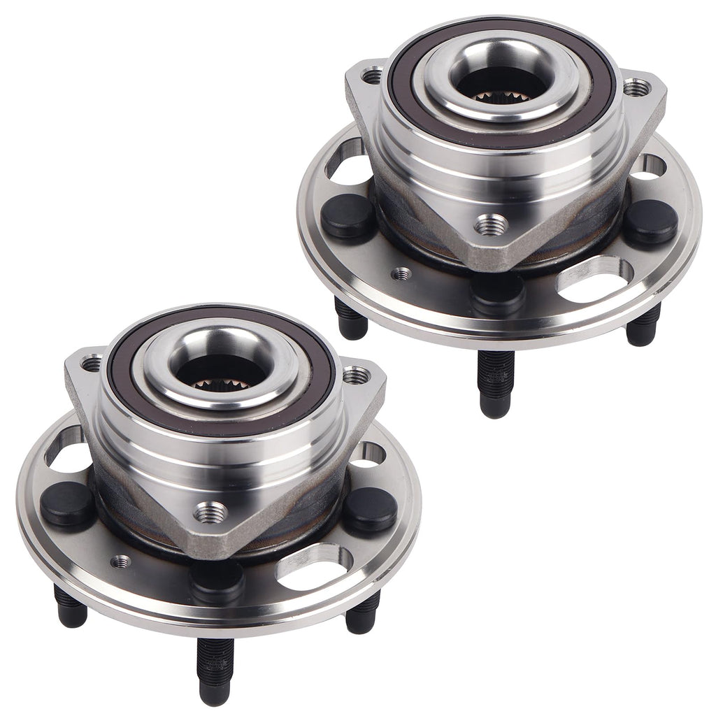 PAROD Pair 513288 Front/Rear Wheel Hub Bearing Assembly for Chevy Malibu/Impala/Equinox and GM cars
