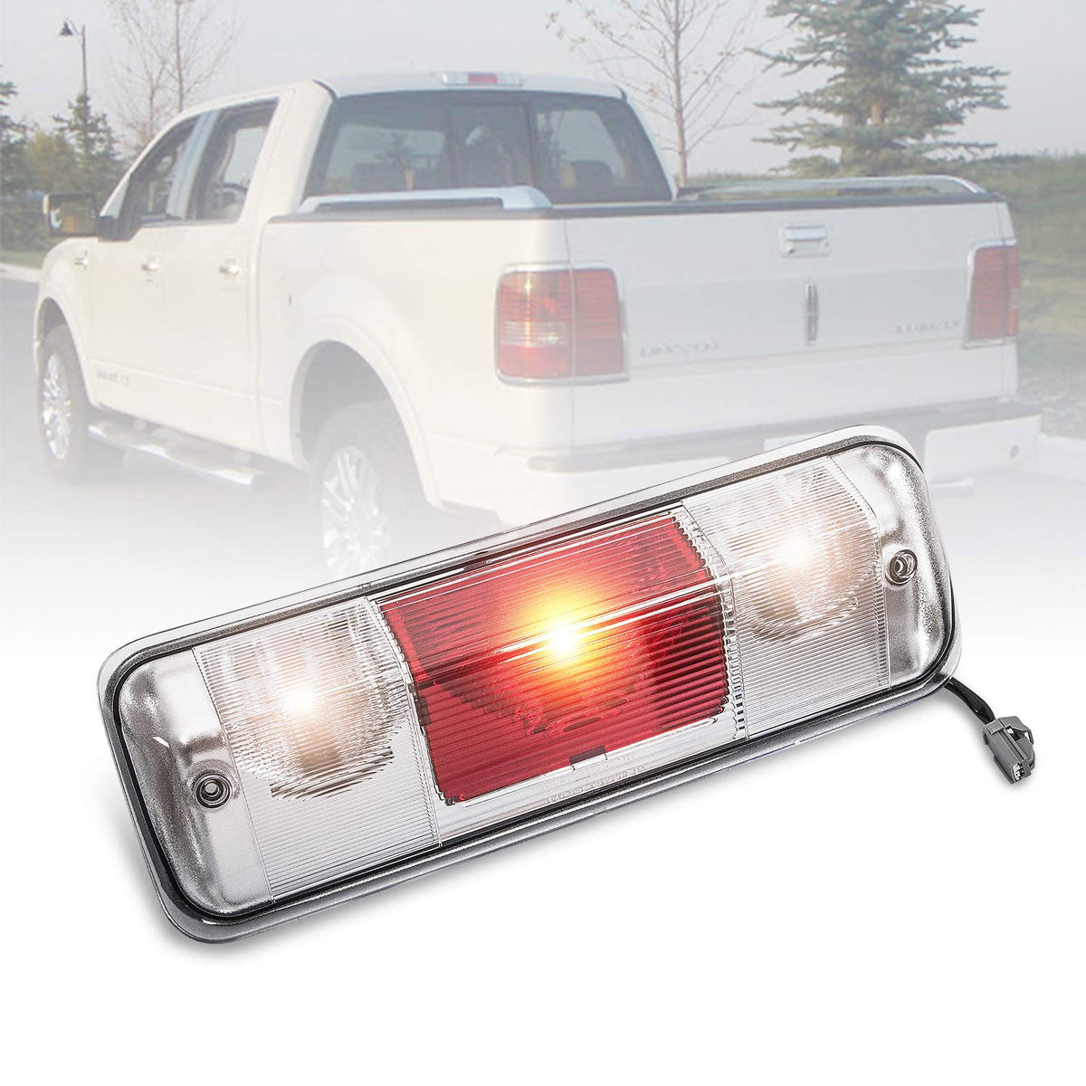 923-237 F150 Third 3rd Brake Light Compatible with 2004-2008 Ford F-150