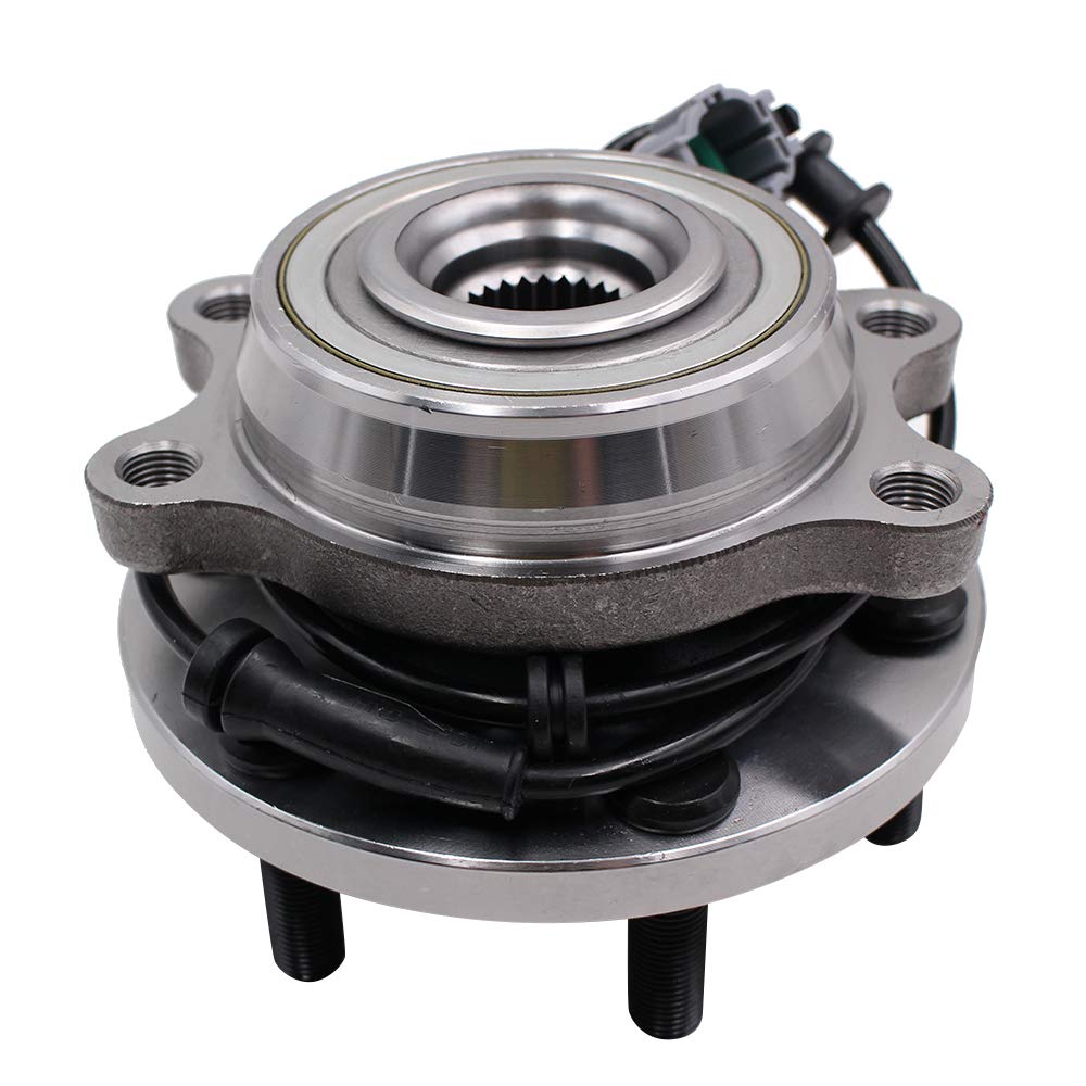 MACEL 515065 Front 4WD Wheel Bearing & Hub for Nissan Frontier, Pathfinder and Xterra