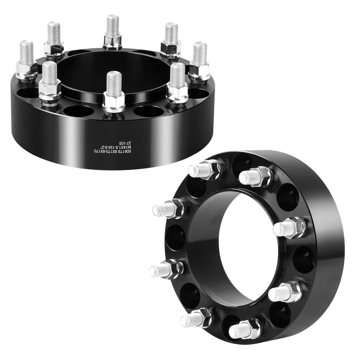 YIZBAP 2" Hubcentric Wheel Spacers 8x170 (2pcs) - wheel spacers