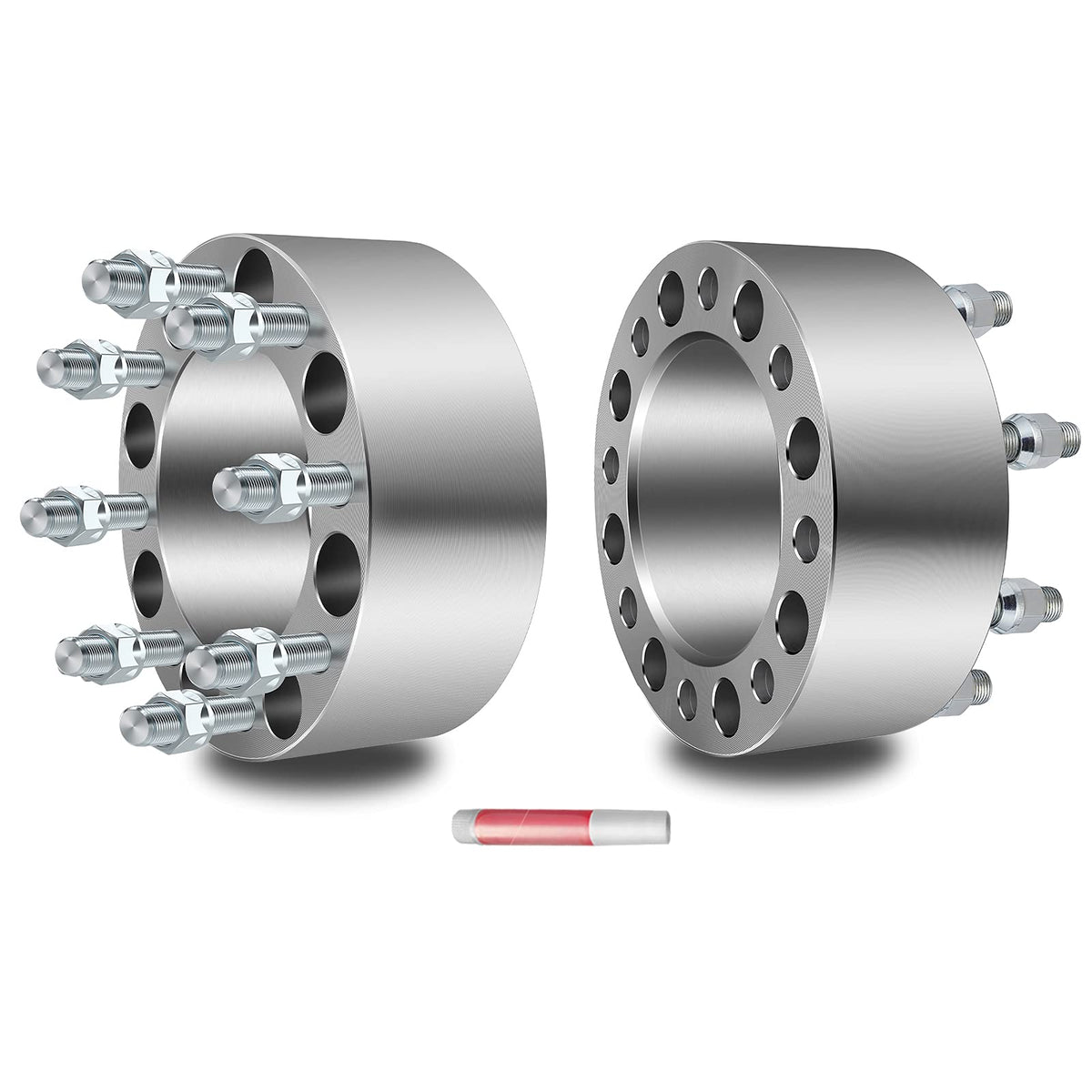 ECCPP 3 Inch 8x6.5 Wheel Spacers, Set of 2, Grey - wheel spacers