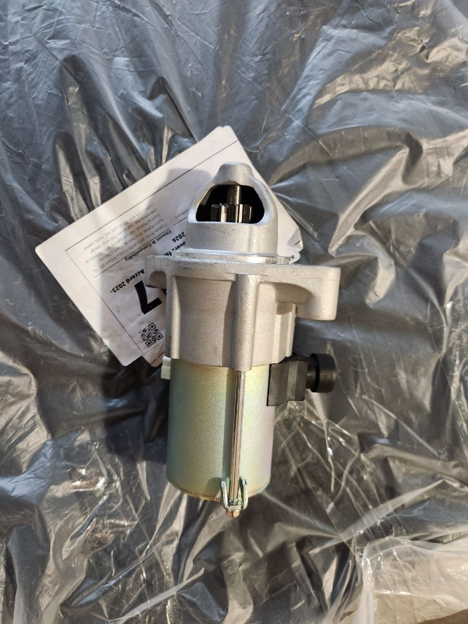 NewYall 1.6KW 12V Starter Motor for Honda Civic/CR-V/Crosstour and Acura ILX 2012-2015 2.4L