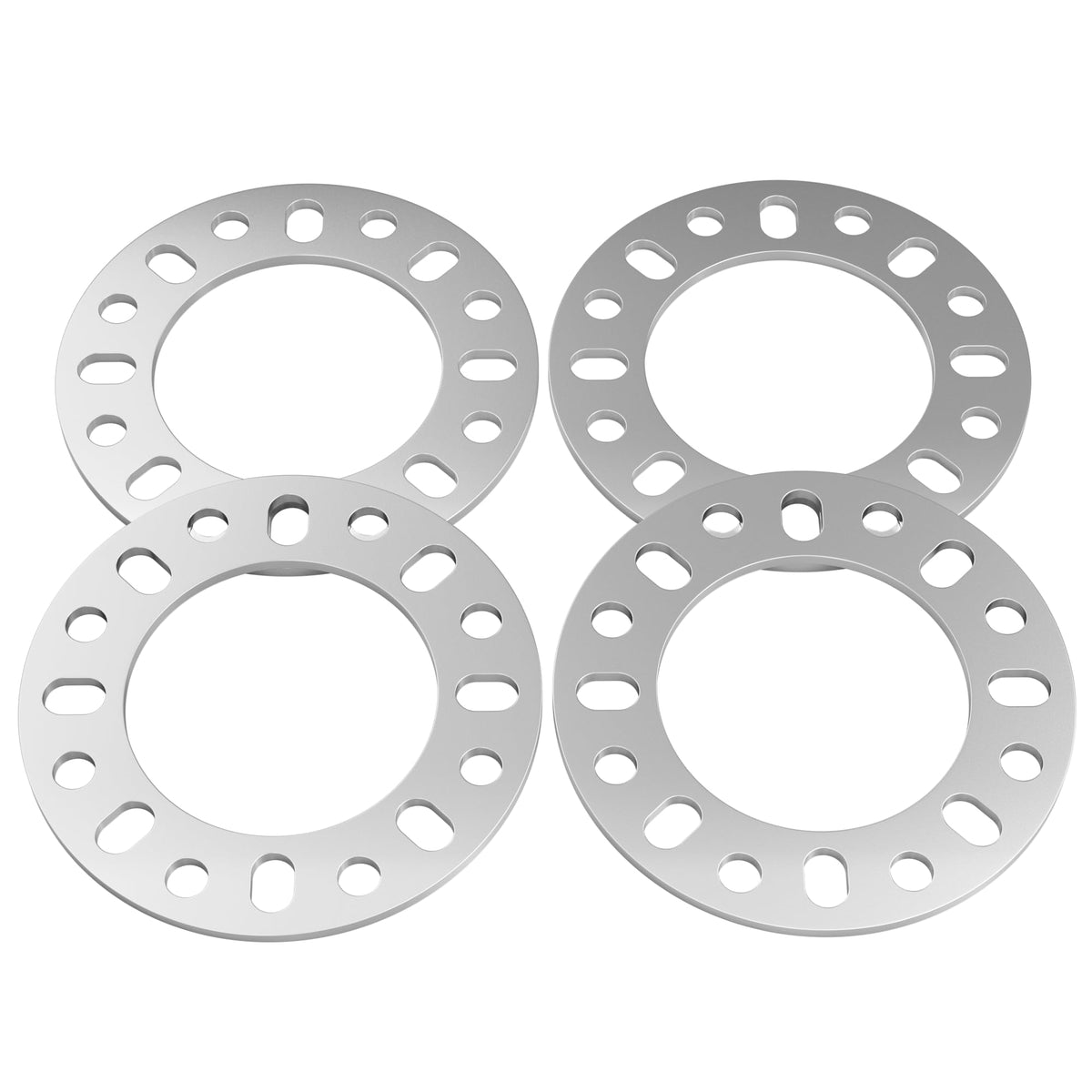 YONGSHENGONE Universal 8-Lug Wheel Spacers, 6 mm, Set of 4 - wheel spacers