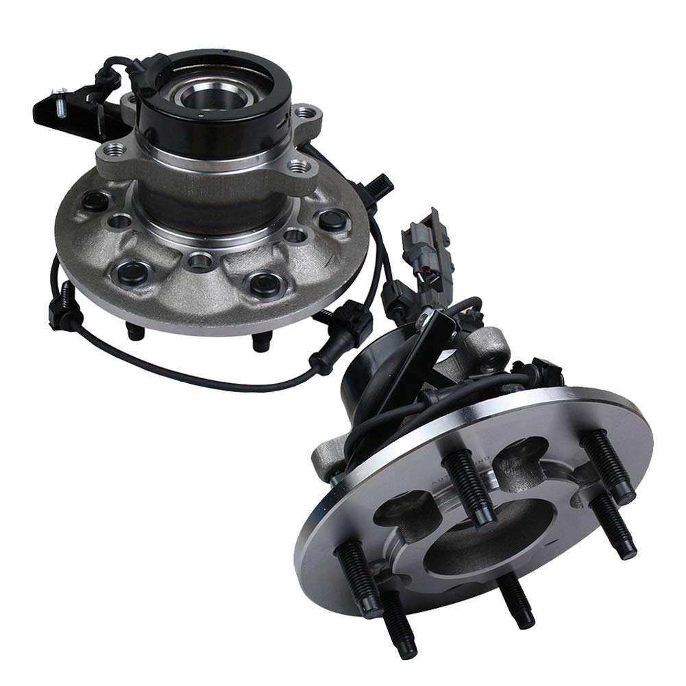 Autoround 515111/515110 4WD Front Wheel Bearing and Hub Assembly Pair for Chevy Colorado/GMC Canyon